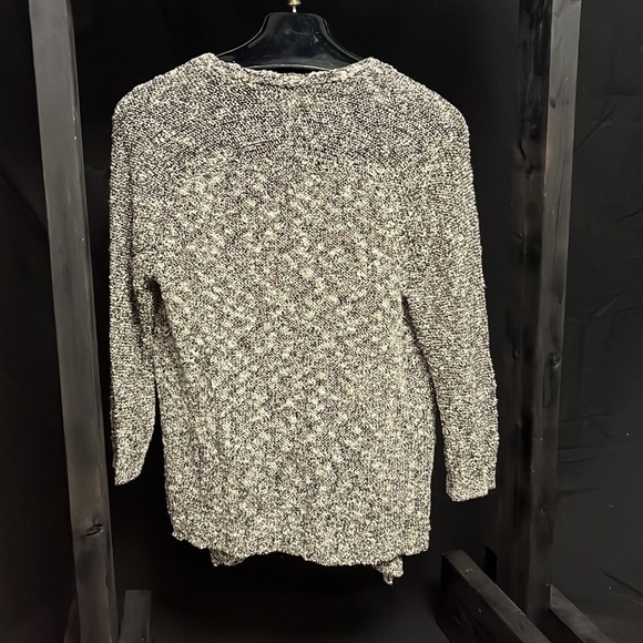 Loft- black and white open front cardigan - Picture 5 of 6